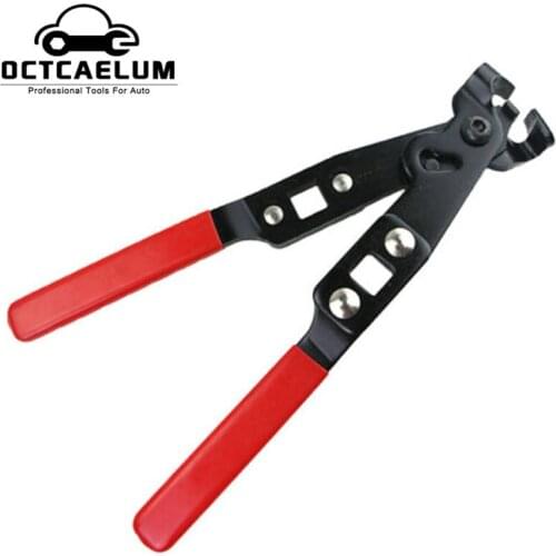 10" CV Joint Axle Boot Clamp Plier Ear Type Crimping Repair Tool With Extension Drive Hole For AUDI BMW Mercedes Honda Vehicles