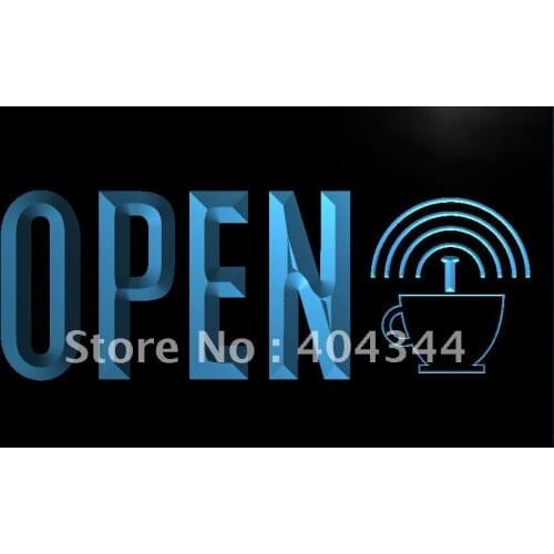 LK805- OPEN Internet Wi Fi Free NR LED Neon Light Sign home decor crafts