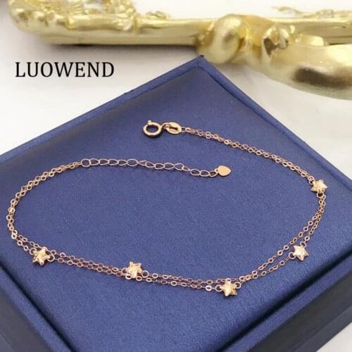 LUOWEND Golden Bracelets