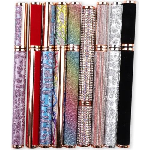 Magnet Eyeliner 20PCS/Lot Magic Eyelash Self Adhesive Waterproof Eyeliner Pen Quick-Drying Diamond Eye Liner Pencil Black Eyes