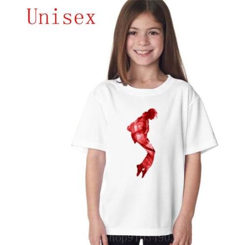 Michael-Jackson Dance girls tshirt kids clothing teen girls clothing kids clothes girls colorful fashionable