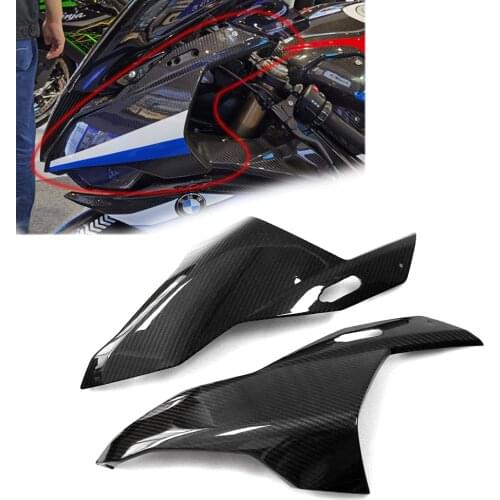 Carbon Fiber Motorcycle Headlight Cover Fairing Accessories for BMW S1000RR S 1000RR 2019 2020