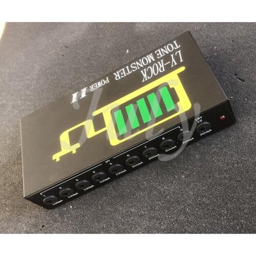 Independent 10-channel stabilized power supply for single-piece effector