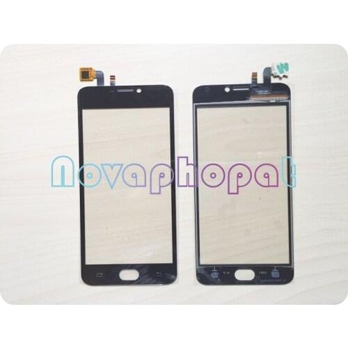 Novaphopat Black Screen For Blackview BV2000 Touch Screen Glass Digitizer Sensor Sceen Replacement + tracking