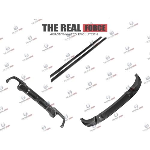 Suitable For 18-21 BMW G01 G02 X3 X4 M40i M40d VAD-D Carbon Fiber Full Body Kit Front Rear Lip Diffuser