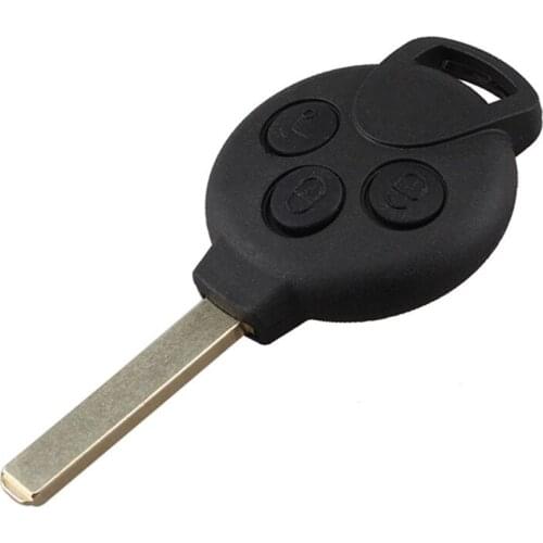 Suitable for Mercedes-Benz Smart 3 Button Key Shell Smart Fortwo Smart 3 Button Original Car Replacement Shell