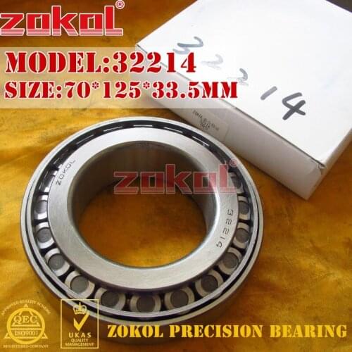ZOKOL bearing 32214 7514E Tapered Roller Bearing 70*125*33.5mm