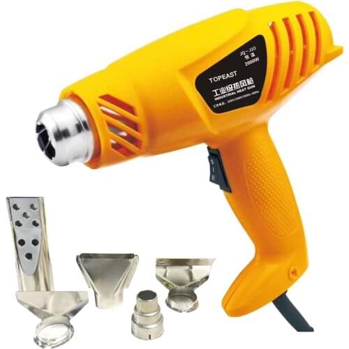 Professional Multi Functional 2000W EU Electric Heat Gun/Hot Air Gun with 5 nozzles tips