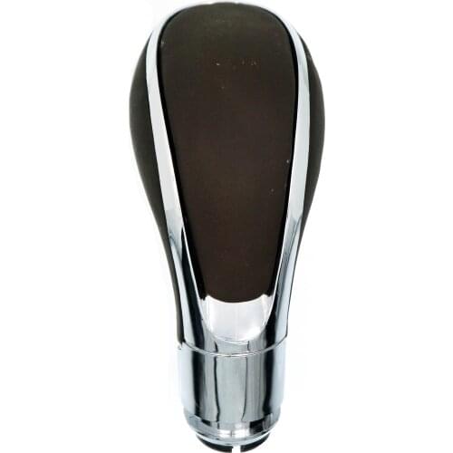 Automatic Transmission Gear Shift Knob Shifter Lever Stick For Opel Vauxhall Insignia Astra J GM Buick 08-16 Brown PU Leather