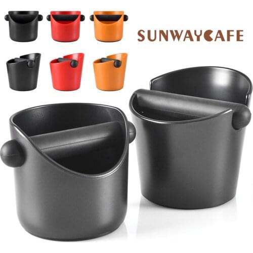 ABS Coffee Knock Box Espresso Grounds Container Knock Box Manual Grinder Household Coffee Tools Cafe Accessories For Barista