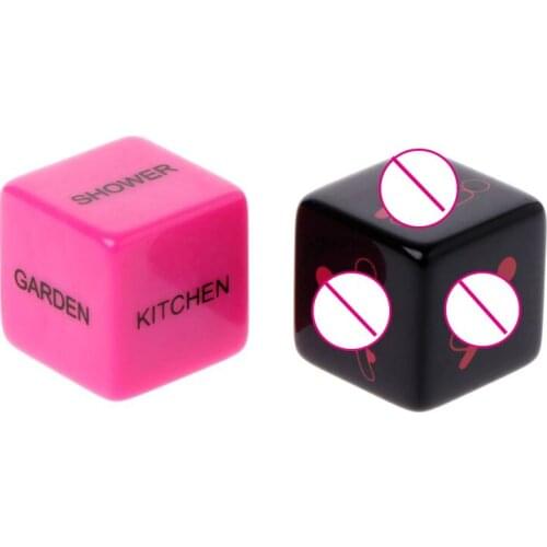1 Pair Funny Sex Dice 6 Side Erotic Craps Sex Dice Love Dices Toys For Adults Sex Toys Couples Dice Game
