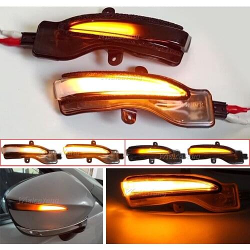 2 pieces For Mazda CX-3 CX3 2016-2018 CX-4 CX-5 CX5 2016 2016.5 LED Light Dynamic Turn Signal Side Mirror Blinker Indicator