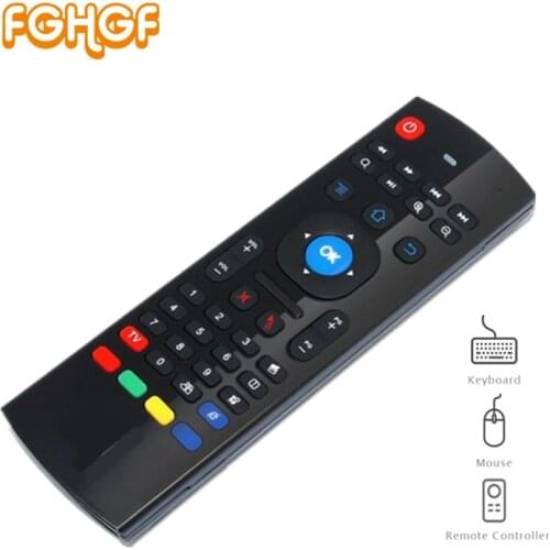 3 in 1 Multi-function TZ MX3 2.4GHz Air Mouse Wireless Keyboard Infrared Universal Remote Control For Smart TV TV Box PC