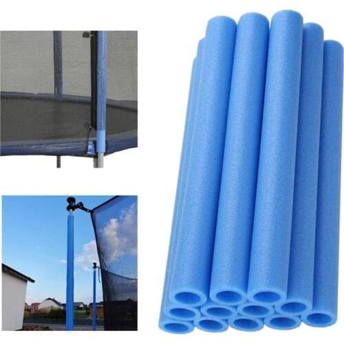 6PCS Trampoline Foam Po-le Covers Trampoline Covers Padding 40cm Foam Tubing Protective Trampoline Po-le Foam Sleeves