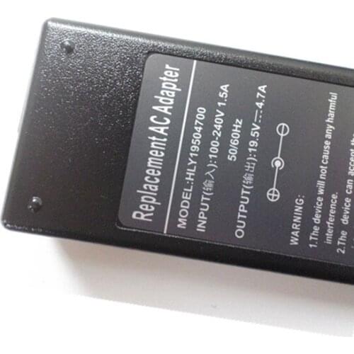 19.5V 4.7A Notebook AC Adapter Power Supply Cord For Sony Vaio VGP-AC19V14 PCGA-AC19V23 VGP-AC19V27 Laptop Power Charger Plug