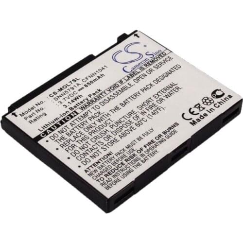 CS 850mAh battery for Motorola C257,C261,E6,KRZR,L7,MOTORAZR V3x,MOTOROKR E6,RAZR V3x,SLVR L7,U6C,W220 Pink 77856