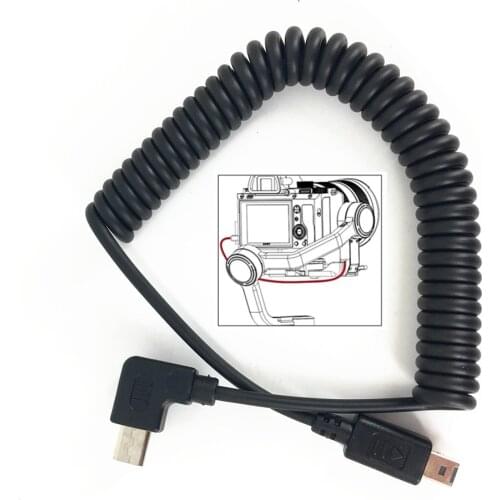 Micro USB to DC2 Multi Camera Control Cable for ZHIYUN WEEBILL-S & Nikon D780 D7500 D7200 D5600 D5500 DSLR Camera