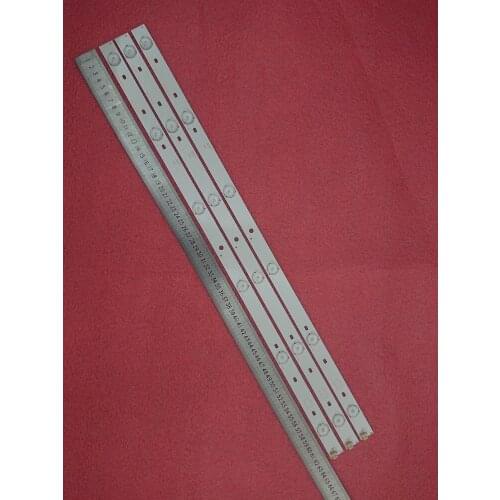 Kit 3 PCS 6LEDs 627mm LED backlight strip for Toshiba 32"TV SVT320AF5 32P1300 32P1400 32P1400VT 32P1400VE 32P1400D 32P2400VT