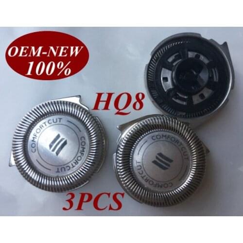 3Pcs HQ8 Replace head razor blade for Philips HQ7380XL HQ7350XL HQ7345XL HQ7340XL HQ7325XL HQ7315XL HQ7310XL HQ7260XL HQ7250XL