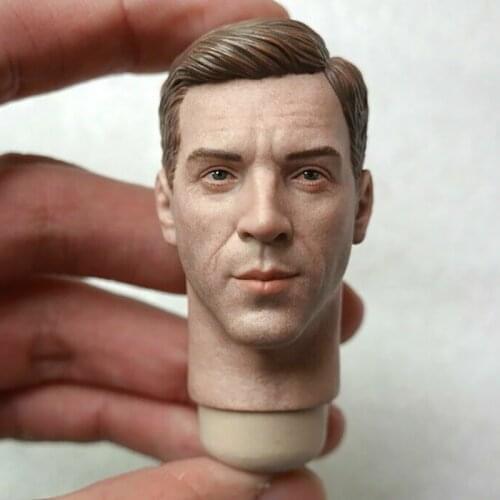 Facepoolfigure FP002 1/6 E Lin Winters Head Sculpt Carving Model 101 Airborne Division with Neck Fit 12" Male Action Figure Body