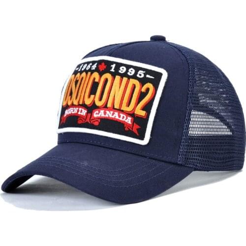 2021 new Casual Brand Snapback Baseball Cap unisex popular ICON Solid Snapback Caps DSQ Summer Bone Gorras Casquette