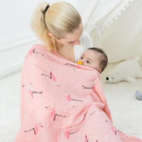 INS Hot Newborn 100% Cotton Muslin Baby Blanket Swaddling Blankets 120x120cm Bedding 150g Swaddle
