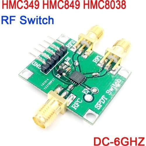 DYKB HMC349 HMC849 HMC8038 6GHz RF Switch Module Single pole double throw for Ham Radio Amplifier
