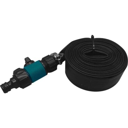 Trampoline Sprinkler Waterpark for Kids, 26.2ft/39.4ft/49.2ft Outdoor Water Play Trampoline Sprinkler System Hose