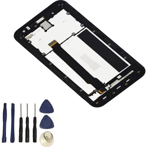 For ASUS Zenfone 2 ZE500CL Z00D Touch Screen Digitizer Sensor + LCD Display Monitor Module Assembly With Frame + Free Tools