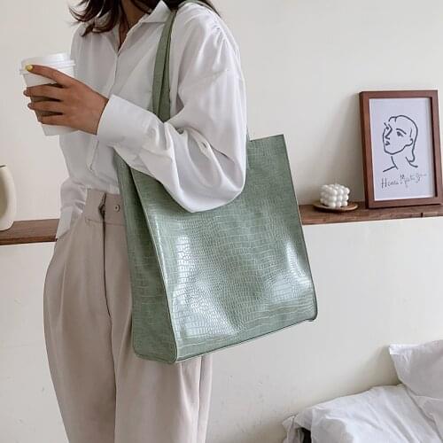 2021 new fashion shoulder bags large capacity tote bag versatile fashion bag for women Soft PU Leather Handbags totes bag