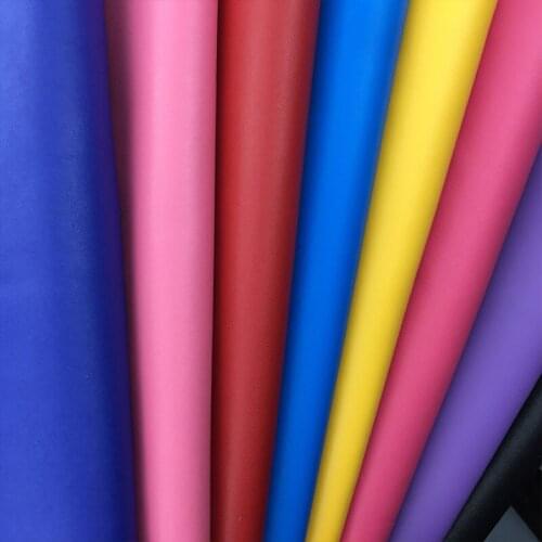 100X138cm Faux PU Leather Fabric For Sewing Jackets Blazer Clothing Needlework Accessories Soft And Stretch Artificial Leather