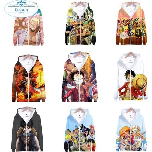 One Piece Hoodie Men Women Children Japanese Anime Hoodies The Pirate King Luffy Hoodie Sweatshirts Pullover Tops streetwear