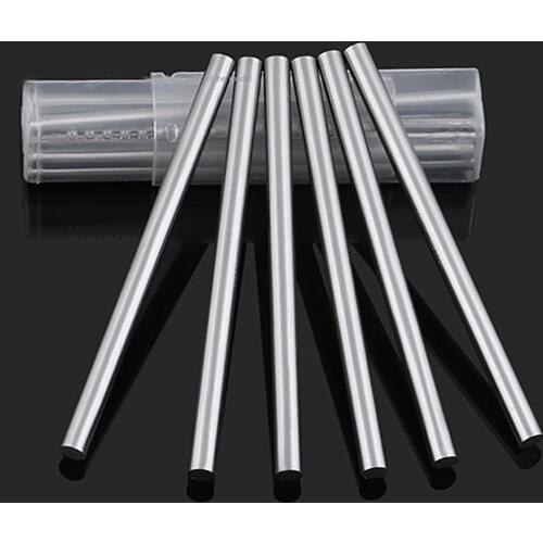 2Pcs M4.0-M4.9 Straight Shank HSS Solid Round Lathe Bar Rod Tool For Metalworking Lathe Turning Metric White Steel Length 100mm