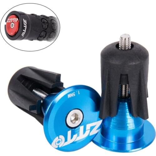 1 pc Bicycle Grip Handlebar End Cap Aluminium Alloy Lock MTB Mountain Handle Bar Grips for Bike Handlebar Accessory