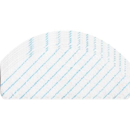 SANQ 100 Pack Disposable Mop Pads Compatible for Ecovacs Deebot Ozmo T8 AIVI Robot Vacuum Cleaner