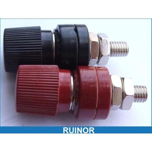 2pcs 80A Power Amplifier AC Power Binding Post for Cable Soldering