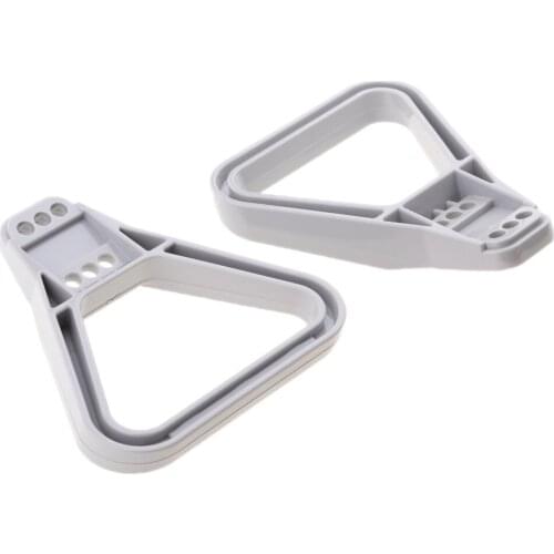 2 Pieces Battery Quick Connector Handle Grip Plug Handles Insulation Grey