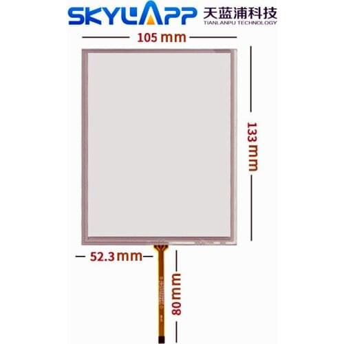 5.7''inch 4 wire resistance touch panel TP177A TP177B 6AV6 642-0AA11-0AX1 133mm*105mm Touch screen handwriting Glass Digitizer
