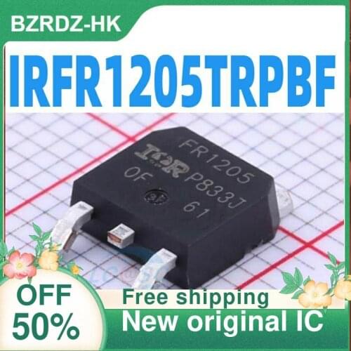 5PCS/lot IRFR1205TRPBF TO-252-3 55V/44A New original IC