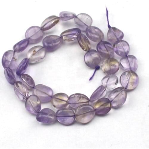 10-12mm chip shape ametrin beads natural GEM stone beads DIY loose beads for jewelry making strand 15" wholesale