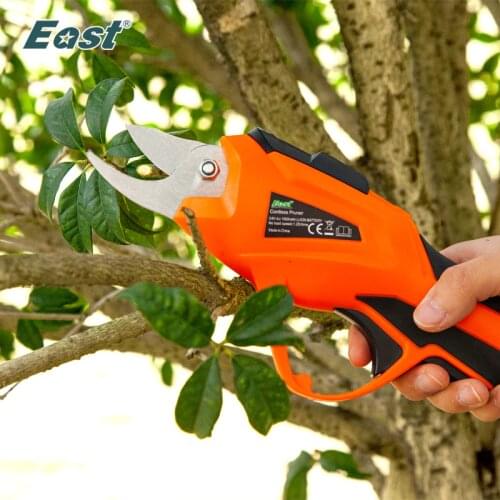 EAST 3.6V Li-ion Cordless Electric Pruning Shears Secateur Branch Electric Pruner Cutter Fruit Pruning Garden Power Tool ET1505
