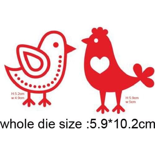 Metal cutting dies birds cut die mold decoration Scrapbook paper craft knife mould blade punch stencils dies