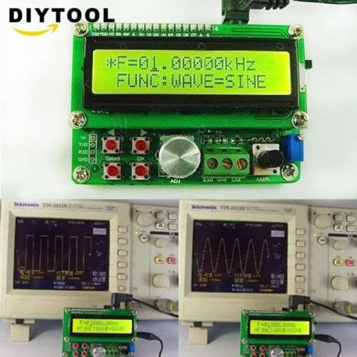 DDS Function Signal Generator Module 3V Random Waveform Triangle Sine Square Sawtooth Wave Duty Cycle Frequency Generato