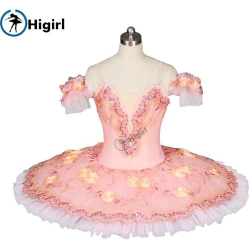 Adult girl professional ballet tutu pink Sugar Plum Fairy Classical Pancake Platter performance girls ballerina tutu BT8978