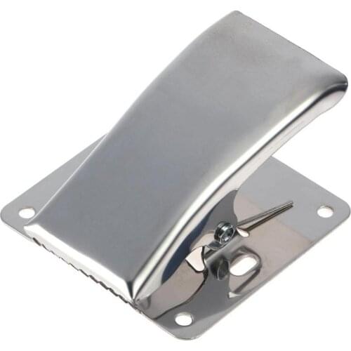 Stainless Steel Deep-jaw Fish Tail Clip Fish Cleaning Clamp with Mounting Base for Cleaning Fillet Fishing Board Tackle Pesca