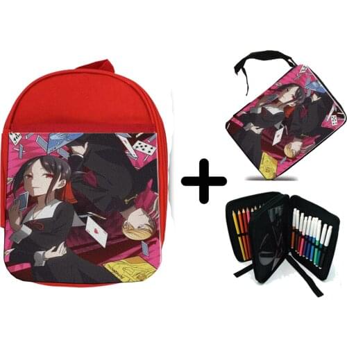 PACK BACKPACK NETWORK AND CASE KAGUYA SHINOMIYA school