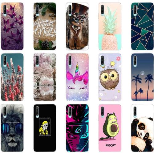 Silicon case For Xiaomi MI A3 Case cover Soft tpu Back cartoon coque For Xiomi MI A3 bumper Shells Bags shockproof cute