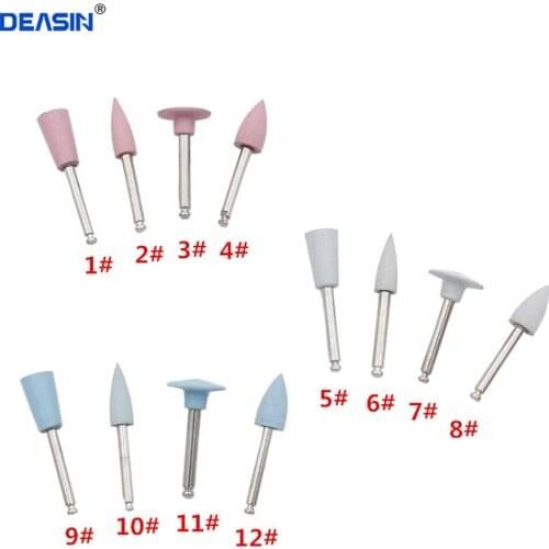 Dental Silicone Grinding Heads Teeth Polisher for Low-speed Machine Polishing Dentistry Instrument Dental Tools Dentistry Lab