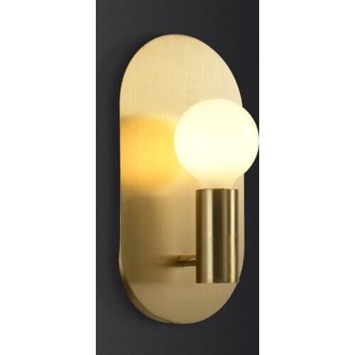 LED wall lamp bedside lamp creative living room bedroom decoration wall lamp stairs Nordic personality simple modern wall lamp