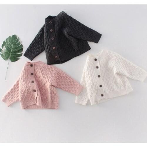 Spring New Kids Boys and Girls Knit Cardigan
